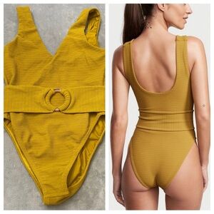 Montce Swim New Montce Kim Belted One Piece Mari Scrunch